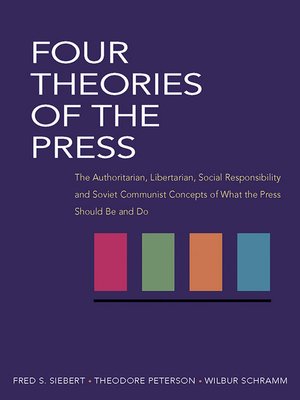 cover image of Four Theories of the Press